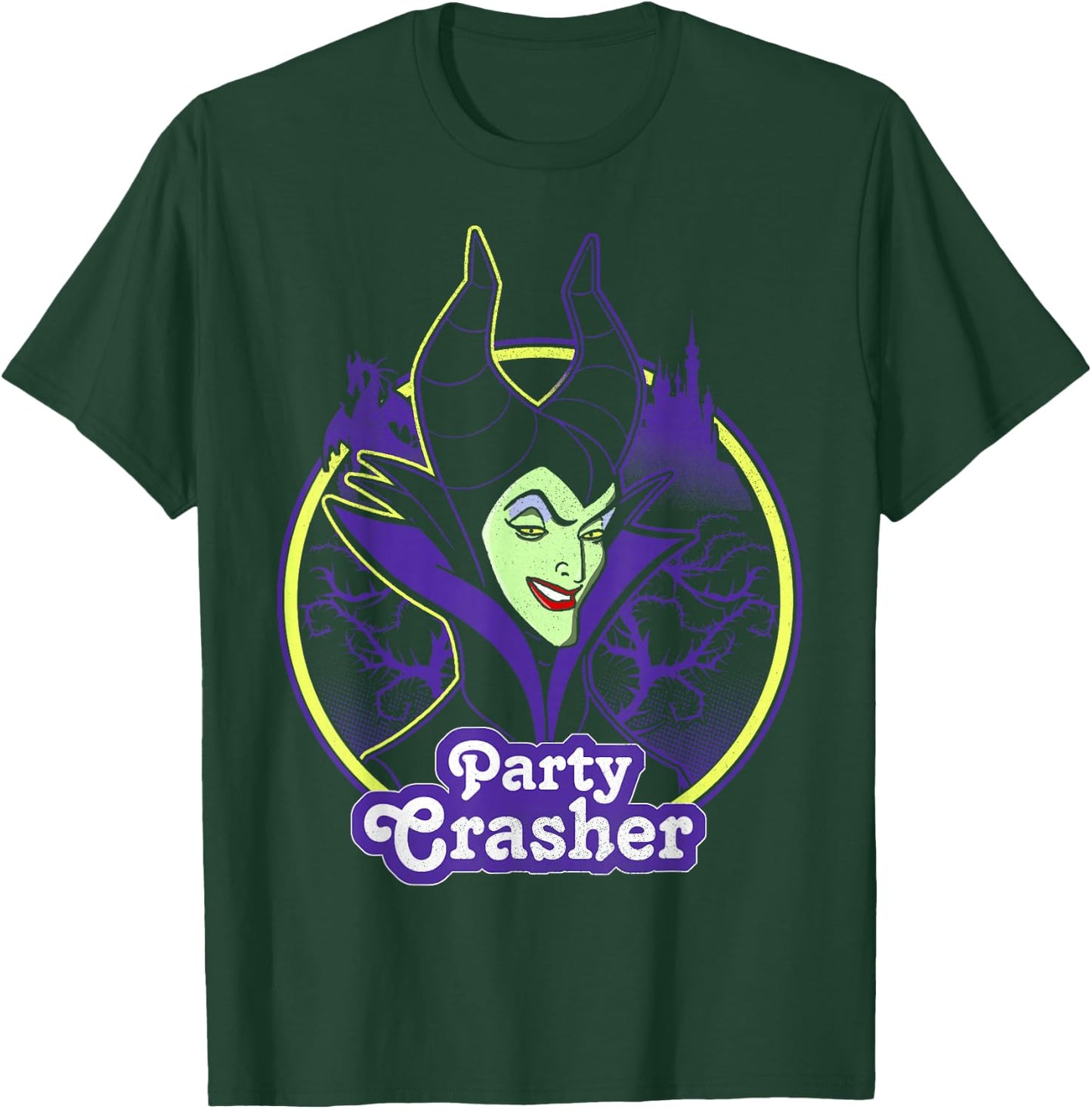 Disney Sleeping Beauty Maleficent Party Crasher T-Shirt - T-Shirt | Forest