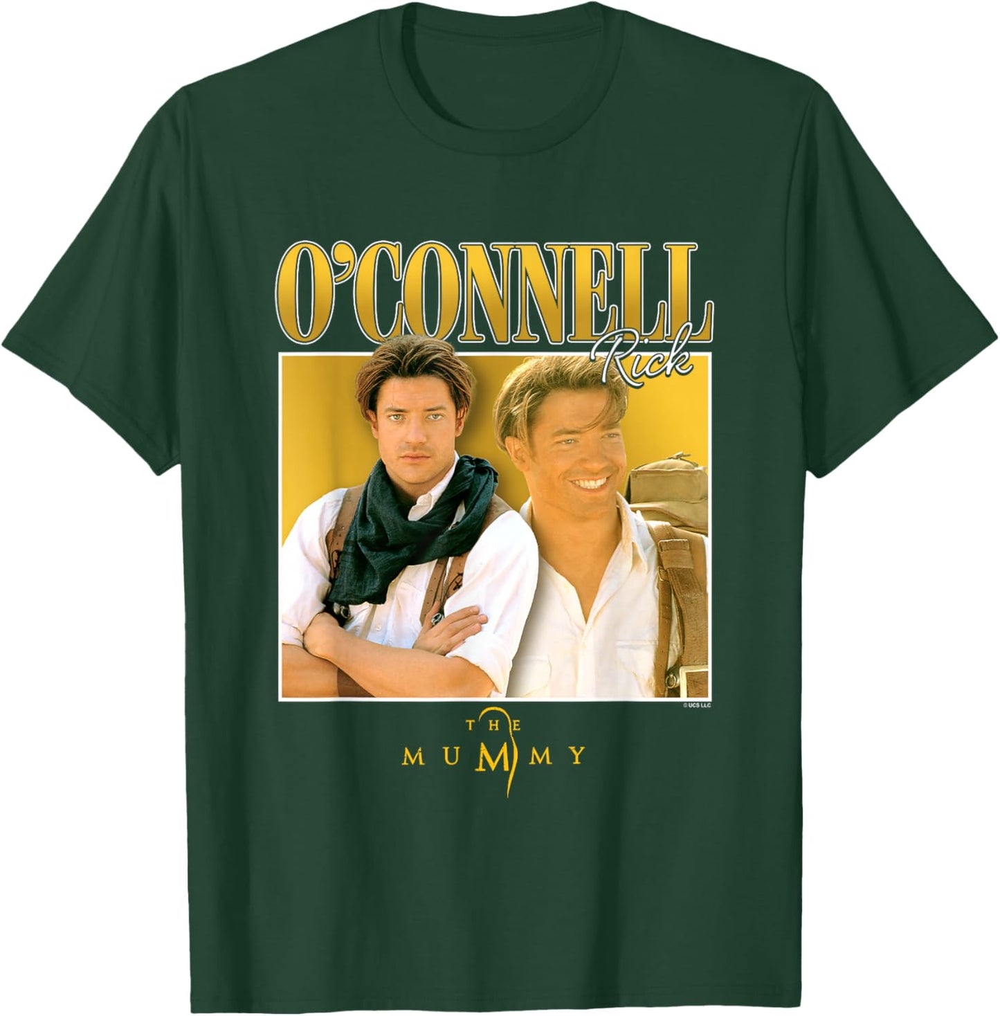 The Mummy Rick O'Connell Focus Box Up T-Shirt - T-Shirt | Forest