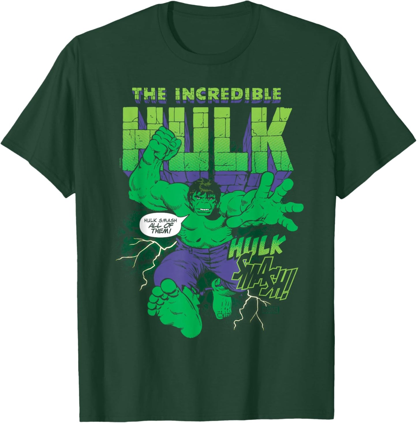 Hulk - Wrestling T-Shirt - T-Shirt | Forest