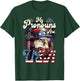 4th of July Eagle Pride - My Pronouns are USA for All Ages T-Shirt - T-Shirt | Forest
