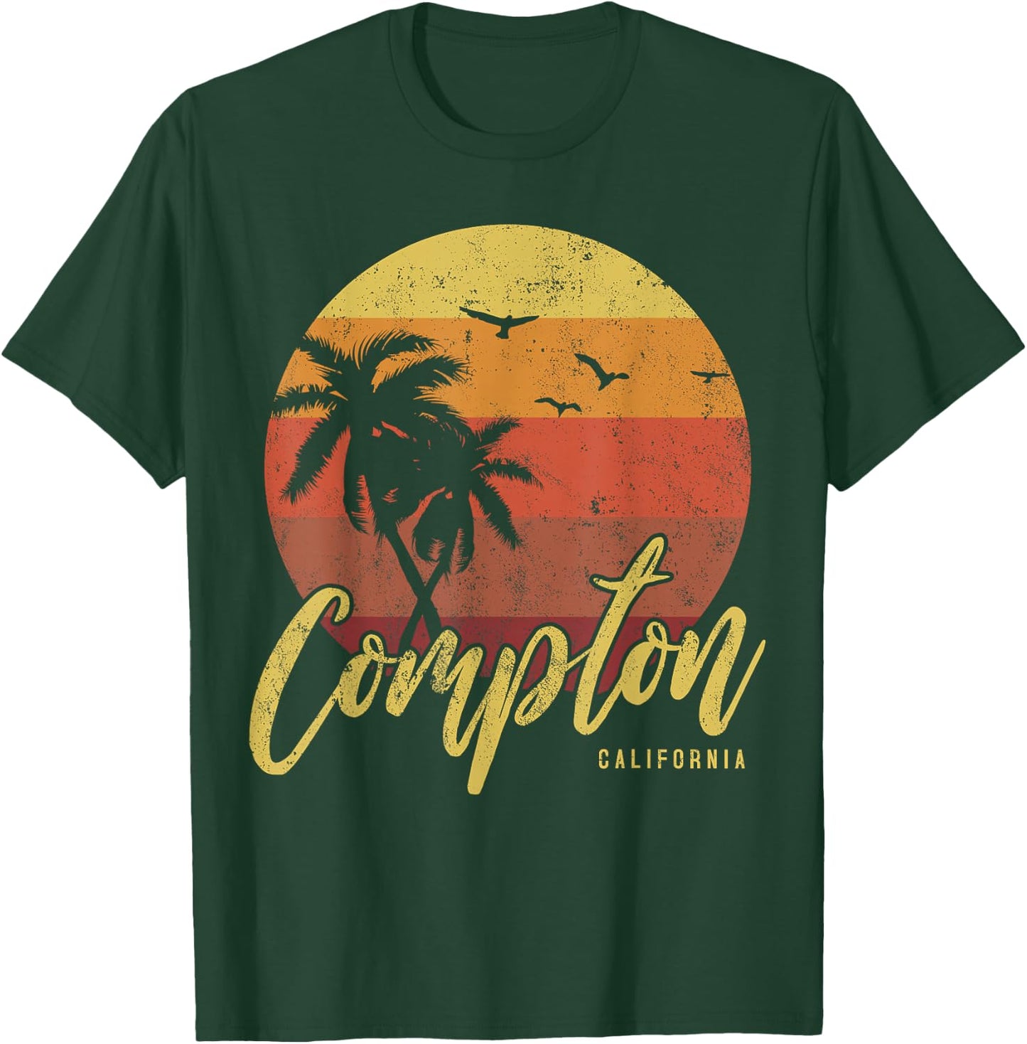 Compton California T-Shirt - T-Shirt | Forest