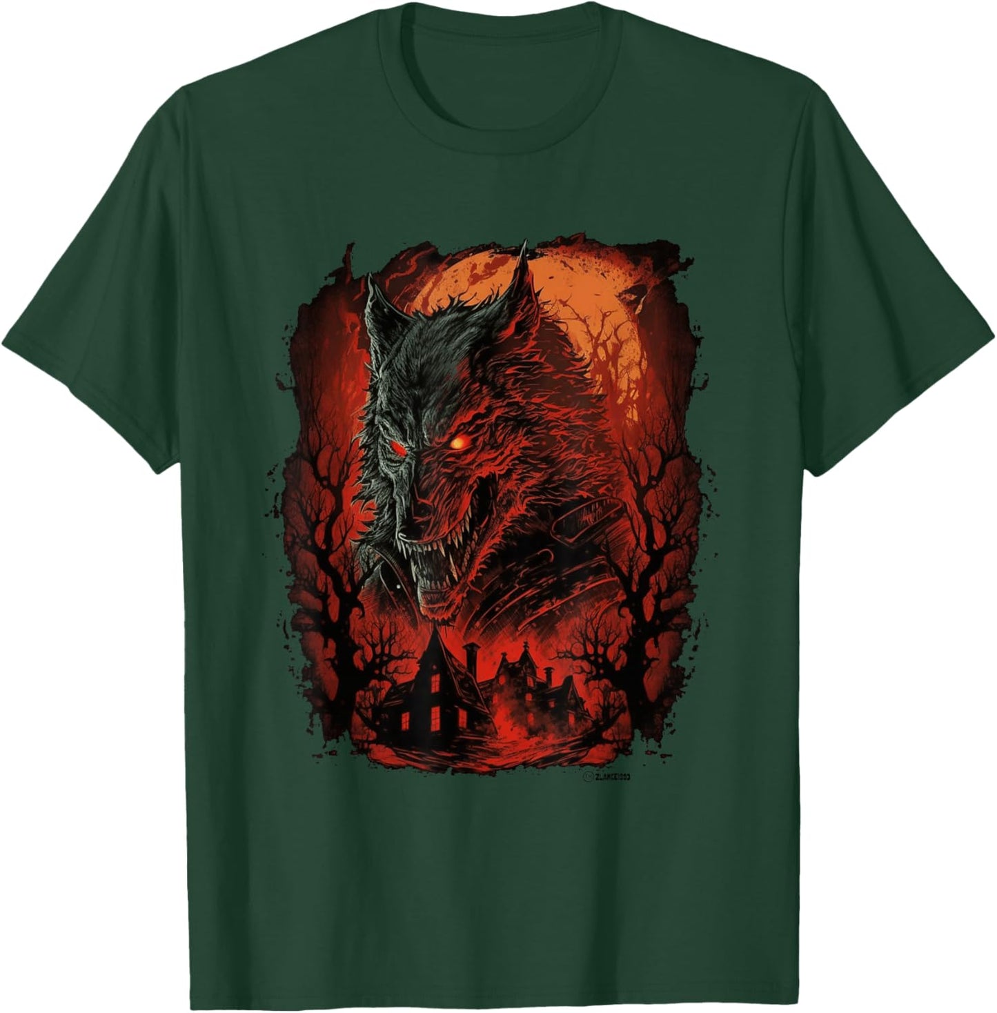 Harvest Werewolf T-Shirt - T-Shirt | Forest