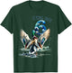 Flying into 6 Duck Hunting 6th Birthday Party 6 Year Old T-Shirt - T-Shirt | Forest