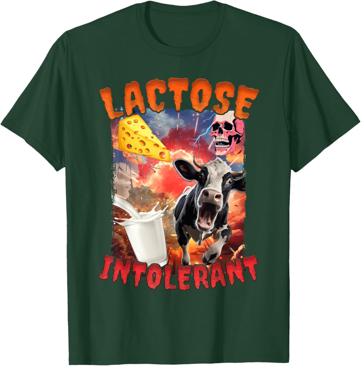 Lactose Intolerant Meme T-Shirt - T-Shirt | Forest