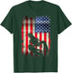Lobster USA American Flag 4th of July Patriotic Merica T-Shirt - T-Shirt | Forest