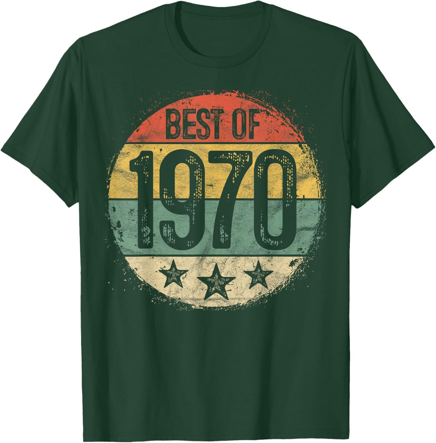 Best Of 1970 55th Birthday Gifts Women 55 Year Old T-Shirt - T-Shirt | Forest