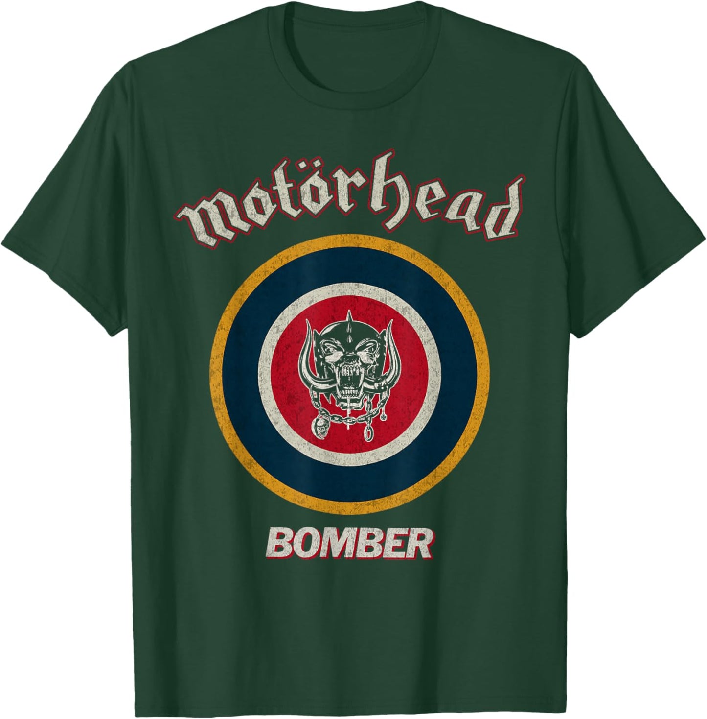 Motörhead – Bomber Target T-Shirt - T-Shirt | Forest