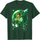 DC Comics Green Lantern Galaxy Glow , -Adult, Black, Short Sleeve, Small T-Shirt - T-Shirt | Forest