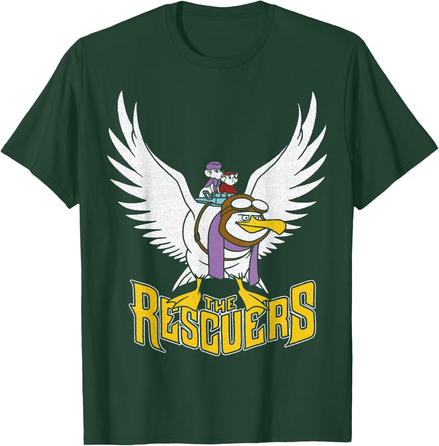 Disney Rescuers Orville Flight Logo Graphic T-Shirt - T-Shirt | Forest