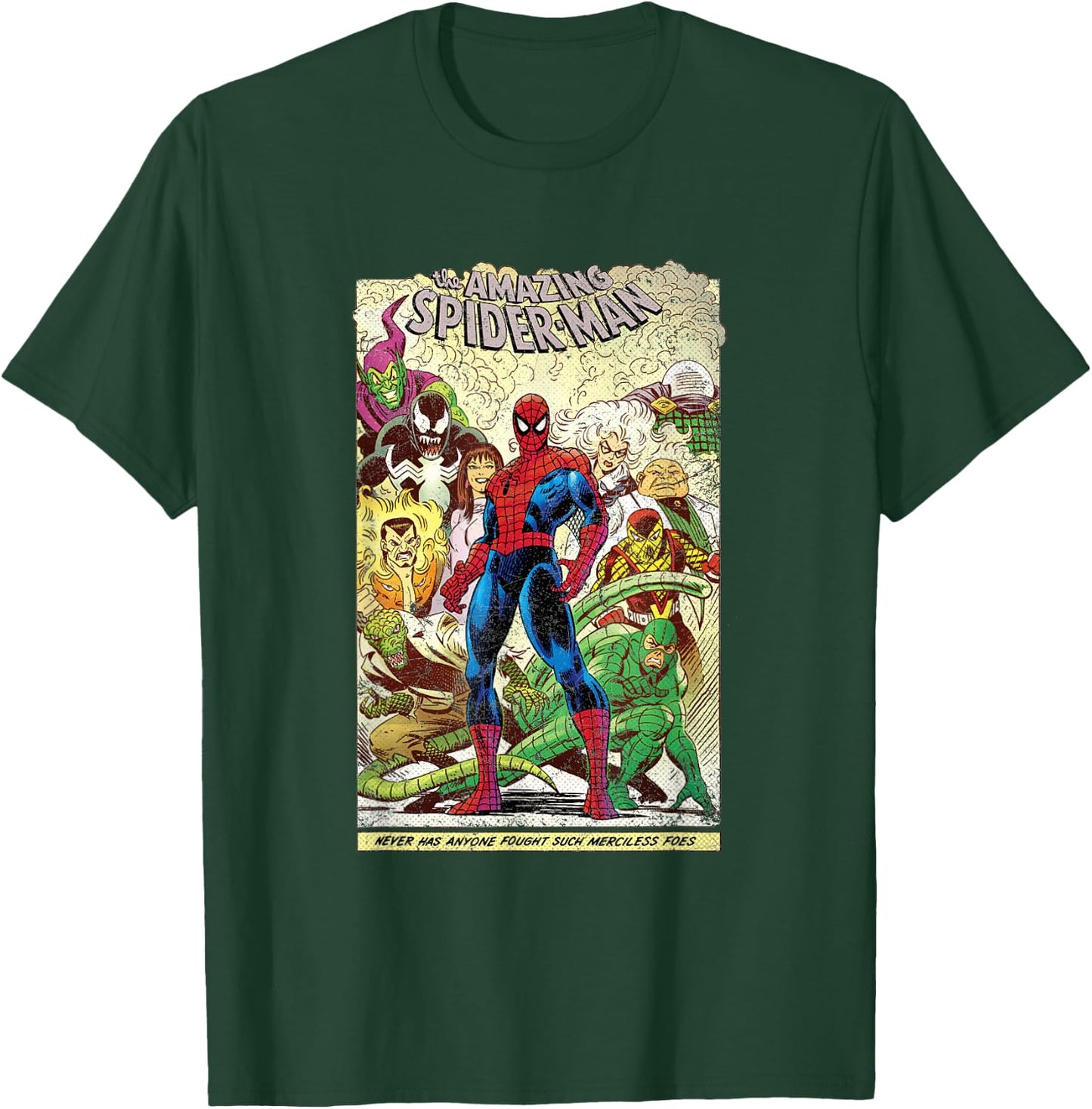 Marvel The Amazing Spider-Man Comic T-Shirt - T-Shirt | Forest
