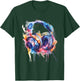 Headphones Music DJ Splash Dance Club Music Headphones House T-Shirt - T-Shirt | Forest