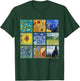 Van Gogh Paintings, Sunflowers, Starry Night T-Shirt - T-Shirt | Forest