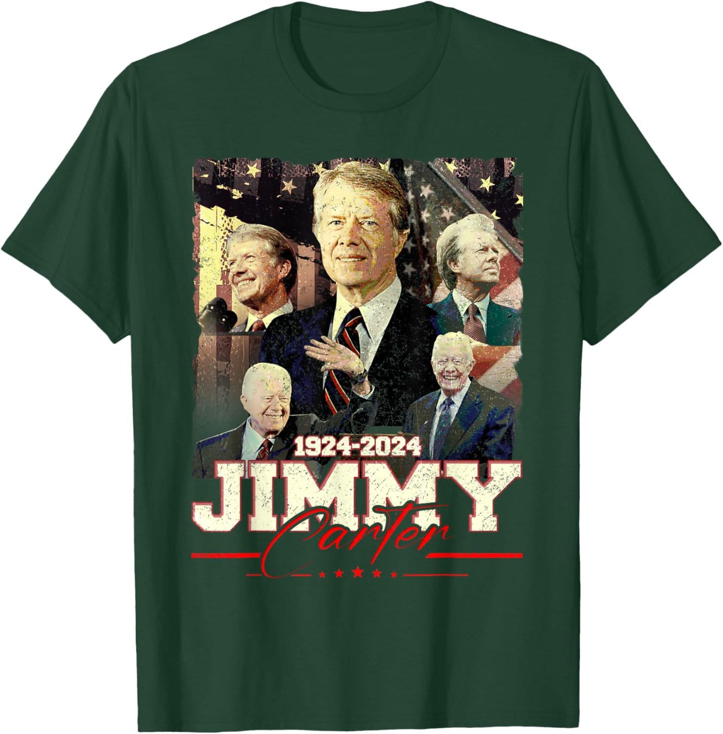 Jimmy Carter 39th US President T-Shirt - T-Shirt | Forest