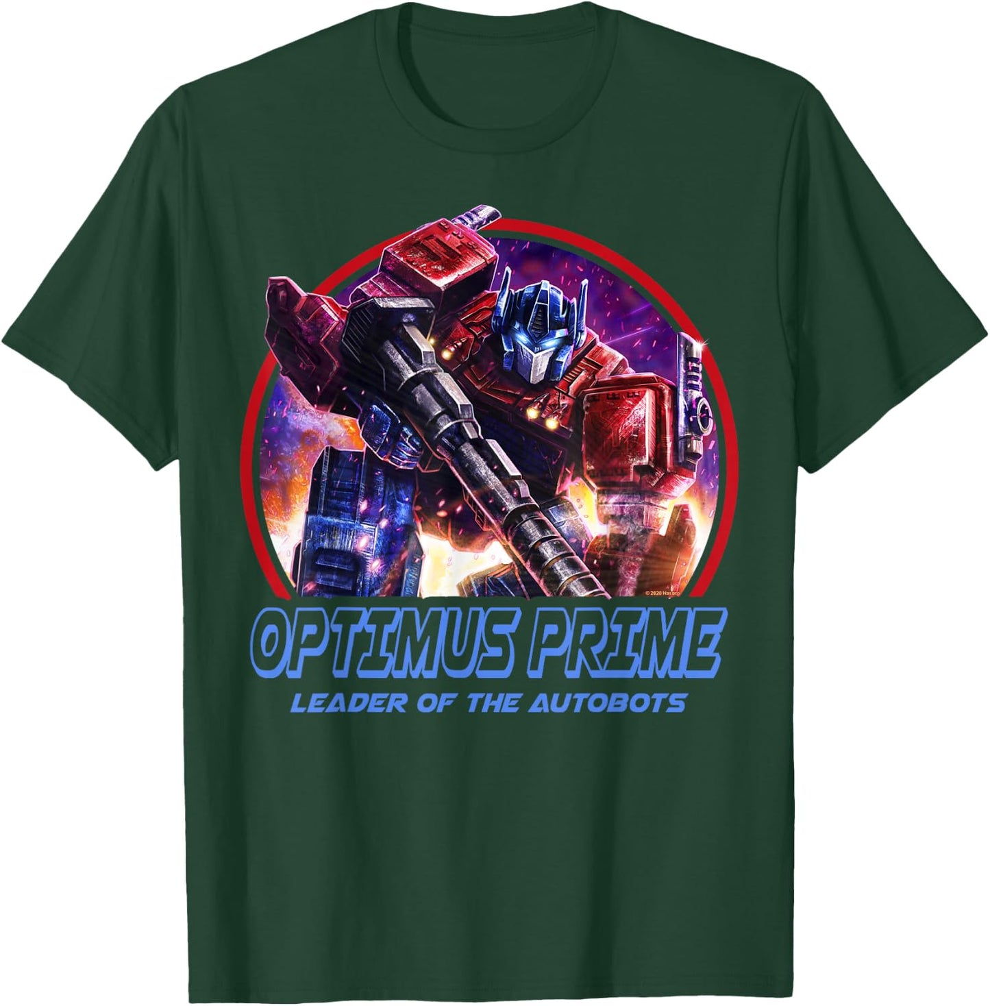 Scoban Transformers: War For Cybertron Adult Black Short Sleeve Classic Fit Cotton 100% - Small T-Shirt - T-Shirt | Forest