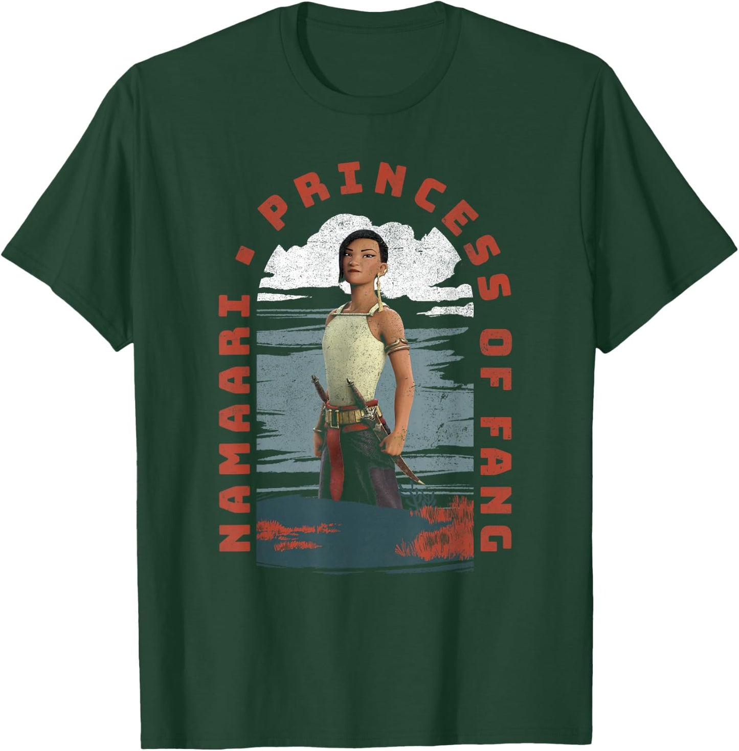 Disney Raya And The Last Dragon Namaari Princess Of Fang T-Shirt - T-Shirt | Forest