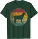 Labrador Retriever Dog Vintage Distressed Retro Silhouette Women Kids T-Shirt - T-Shirt | Forest