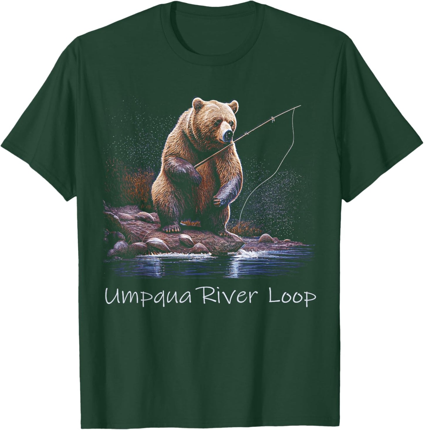 Umpqua River Loop T-Shirt - T-Shirt | Forest