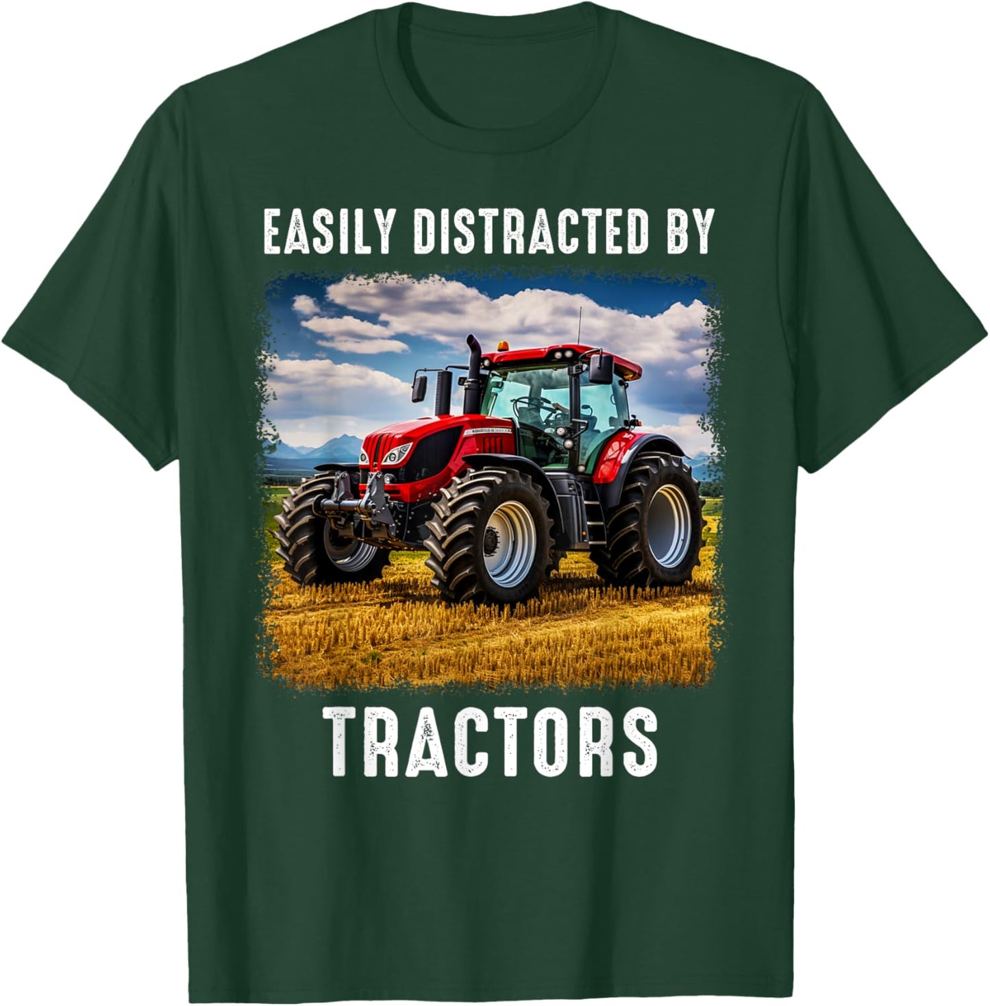 Funny Farm Tractor Saying for Driver Farming & Tractor Lover T-Shirt - T-Shirt | Forest