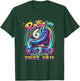 Roller Skate 6th Birthday Skating Girls Rollin 6 2018 T-Shirt - T-Shirt | Forest