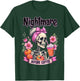 Cute Nightmare Before Coffee Halloween Flower Skeleton T-Shirt - T-Shirt | Forest