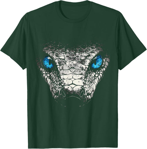 Snake Animal Motif Blue Eyes Art Snake