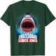 41st Birthday Jawesome Since 1985 Shark 41 Years Old T-Shirt - T-Shirt | Forest