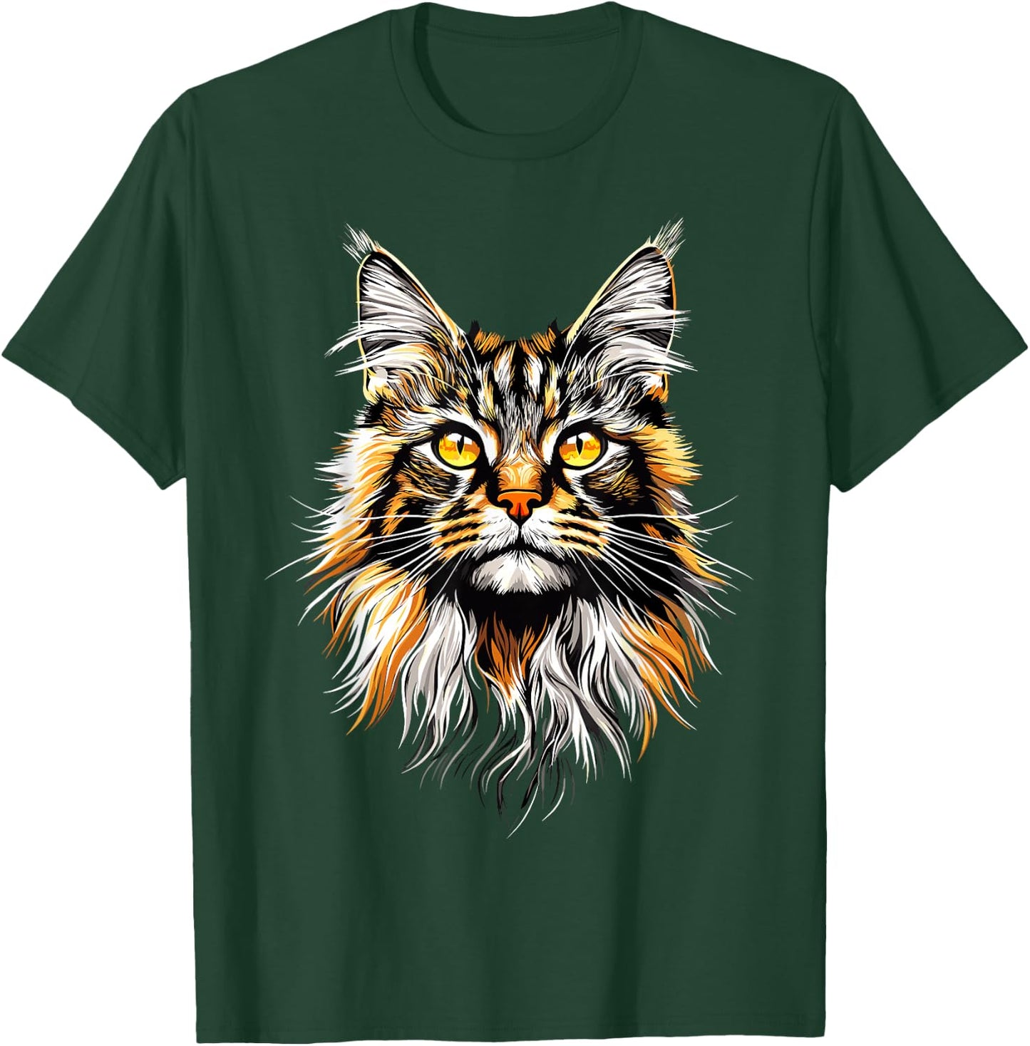Maine Coon Cat Lovers Cute Funny Maine Coon Cats Lover T-Shirt - T-Shirt | Forest