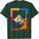 Nature Art Colorful Mountains Graphic Artwork T-Shirt - T-Shirt | Forest