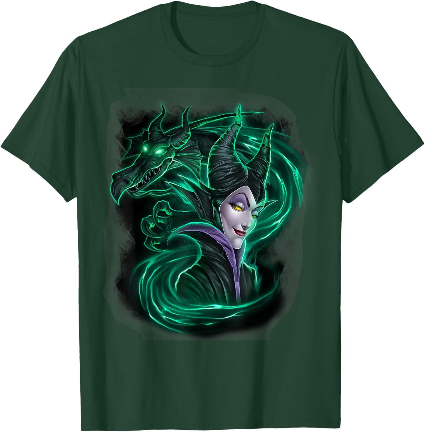 Disney Sleeping Beauty Maleficent Dark Magic Graphic T-Shirt - T-Shirt | Forest