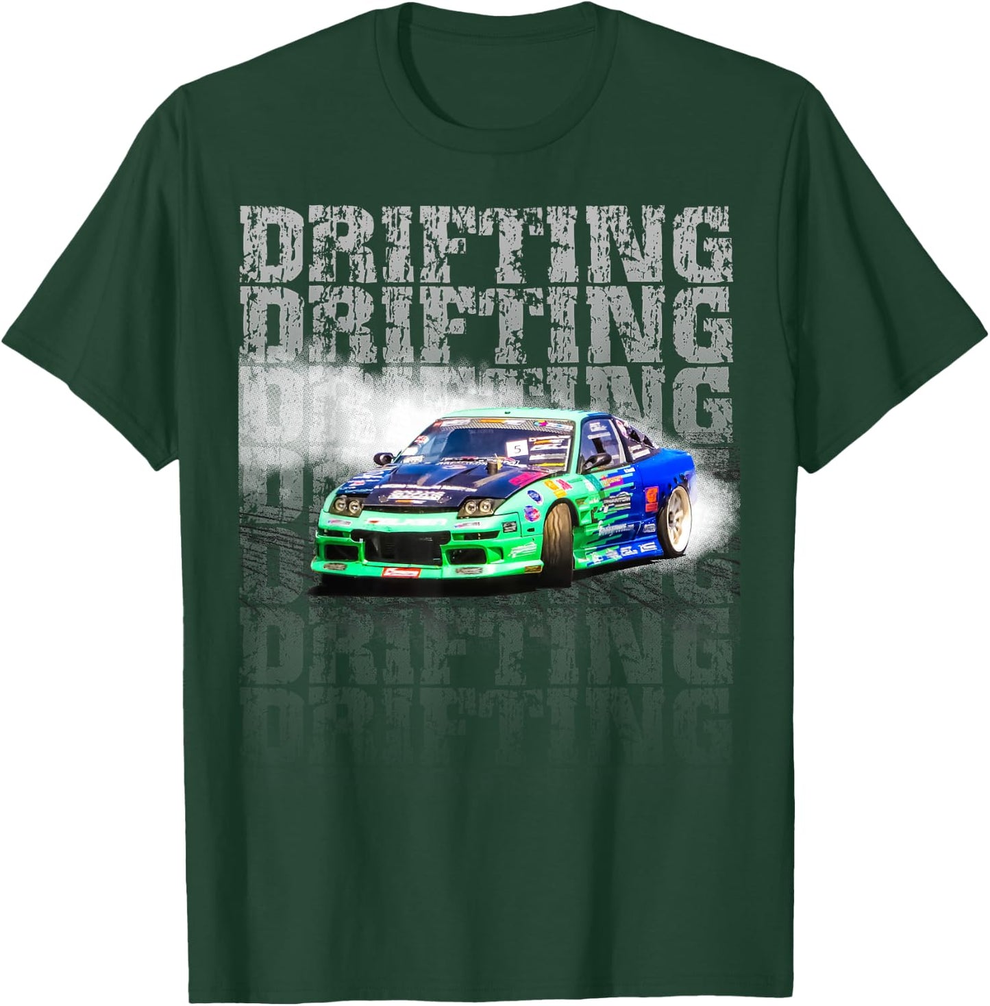 Drifting Car Life Women's Black Drifting T-Shirt - T-Shirt | Forest