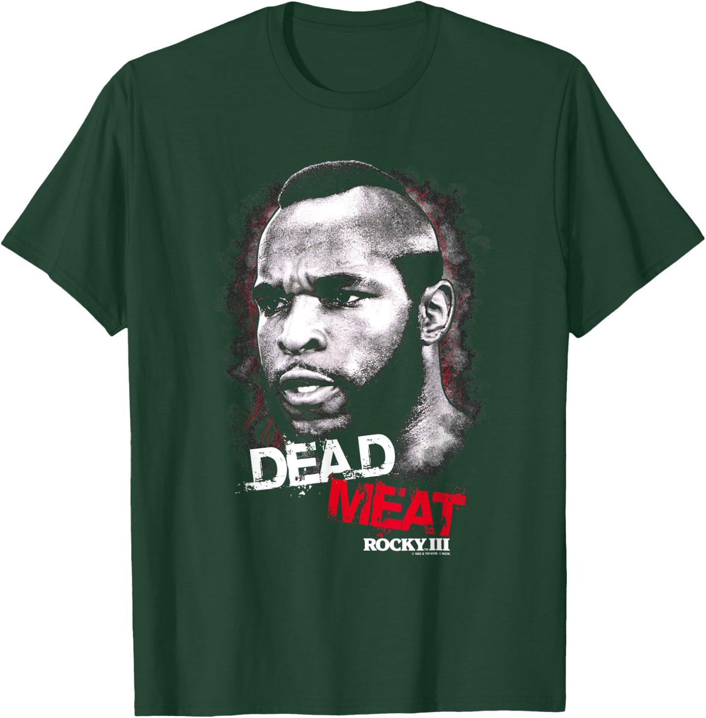 Rocky III Dead Meat T-Shirt - T-Shirt | Forest