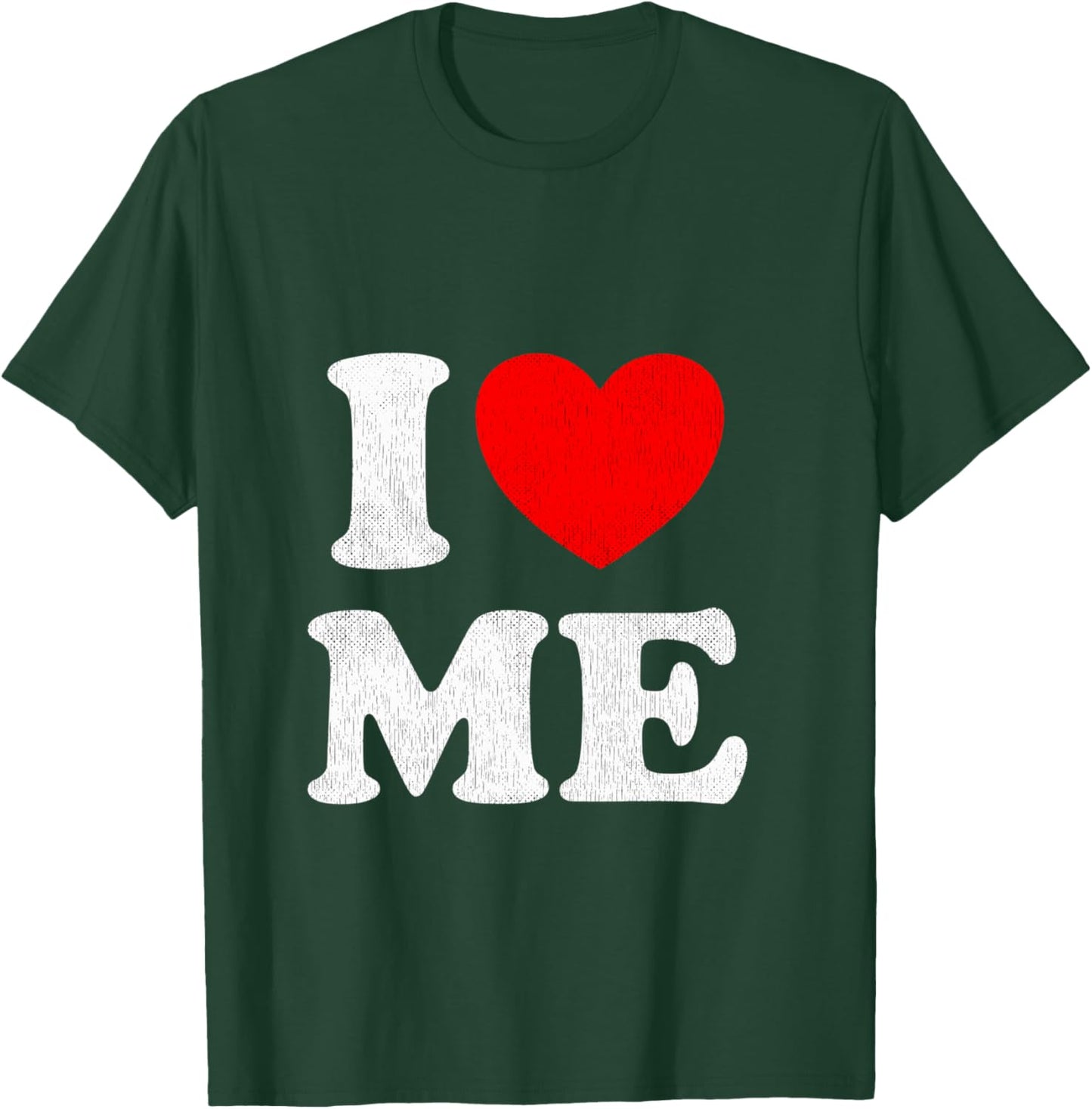 I Love Me Y2K Joke I Heart Me Love Myself Maine Manche Longue T-Shirt - T-Shirt | Forest