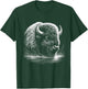 Bison Lover Art Design T-Shirt - T-Shirt | Forest