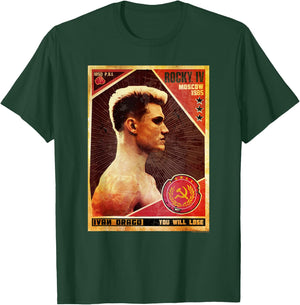 Rocky IV You Will Lose Ivan Drago Poster T-Shirt - T-Shirt | Forest