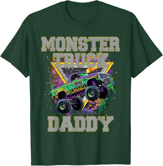 Monster Truck Mom Monster Truck Are My Jam Truck Lovers T-Shirt - T-Shirt | Forest
