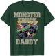 Monster Truck Mom Monster Truck Are My Jam Truck Lovers T-Shirt - T-Shirt | Forest