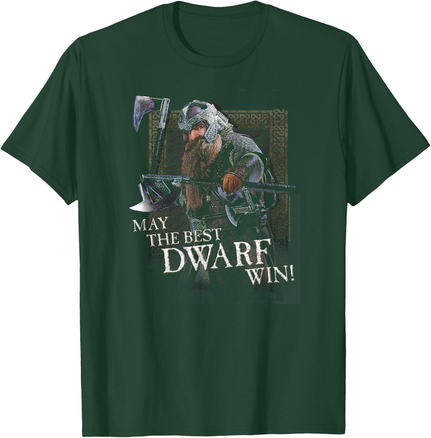 Lord of The Rings Gimli The Best Dwarf T-Shirt - T-Shirt | Forest