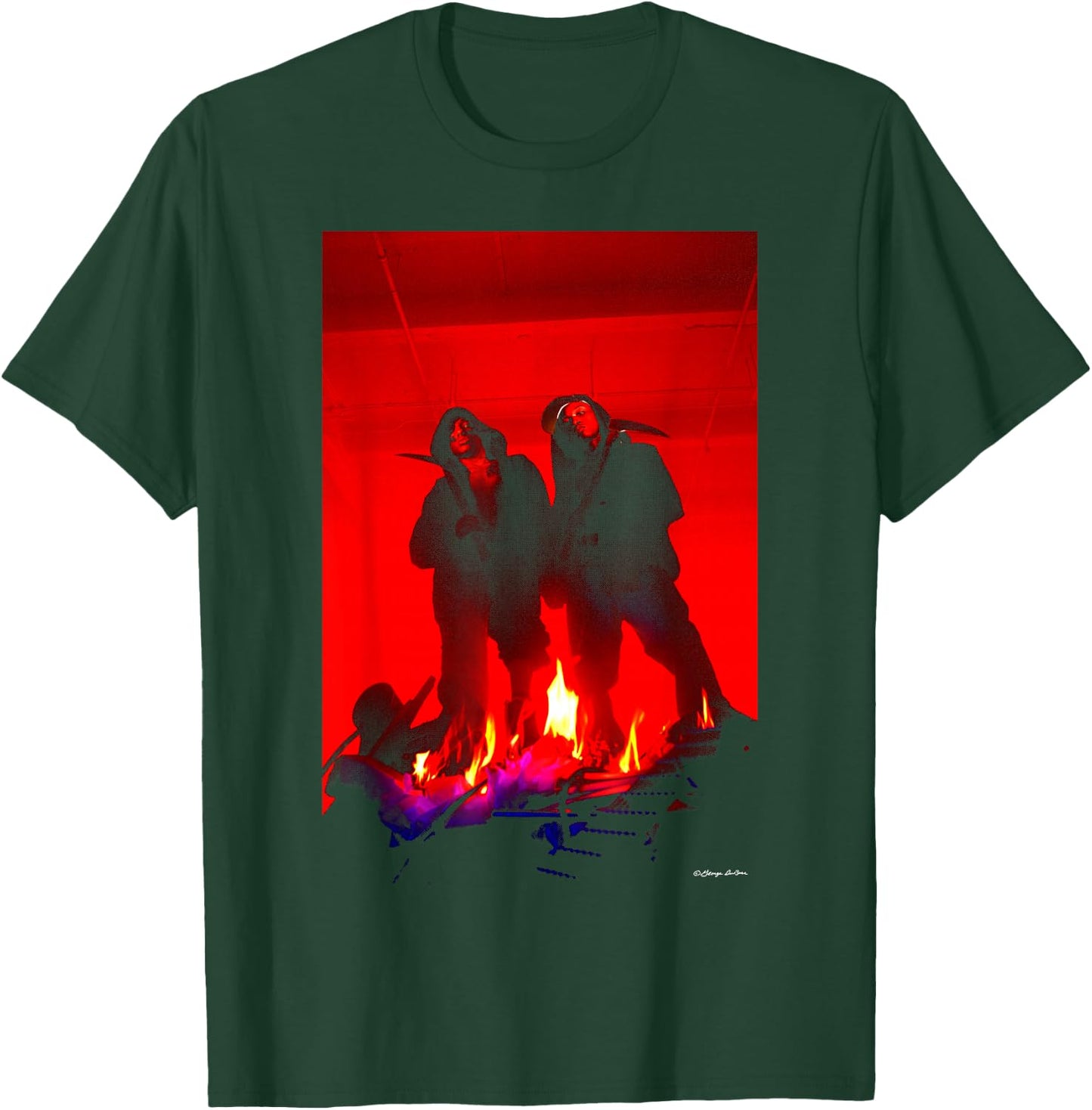 Mobb Deep Juvenile Hell Photo By George DuBose T-Shirt - T-Shirt | Forest