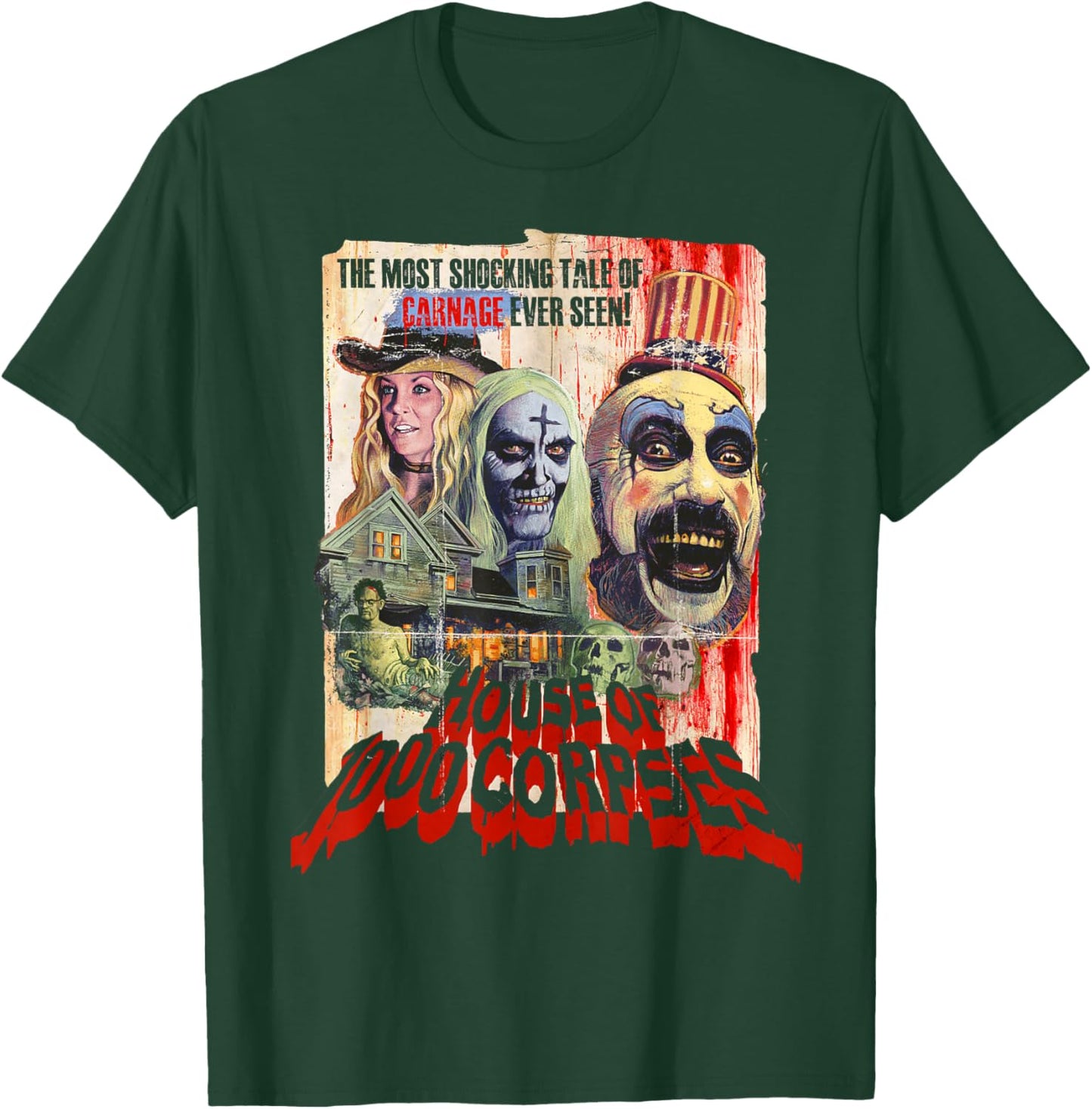 Rob Zombie – Pulp Poster , Black, S T-Shirt - T-Shirt | Forest