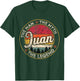 Juan The Man The Myth The Legend Personalized Name T-Shirt - T-Shirt | Forest
