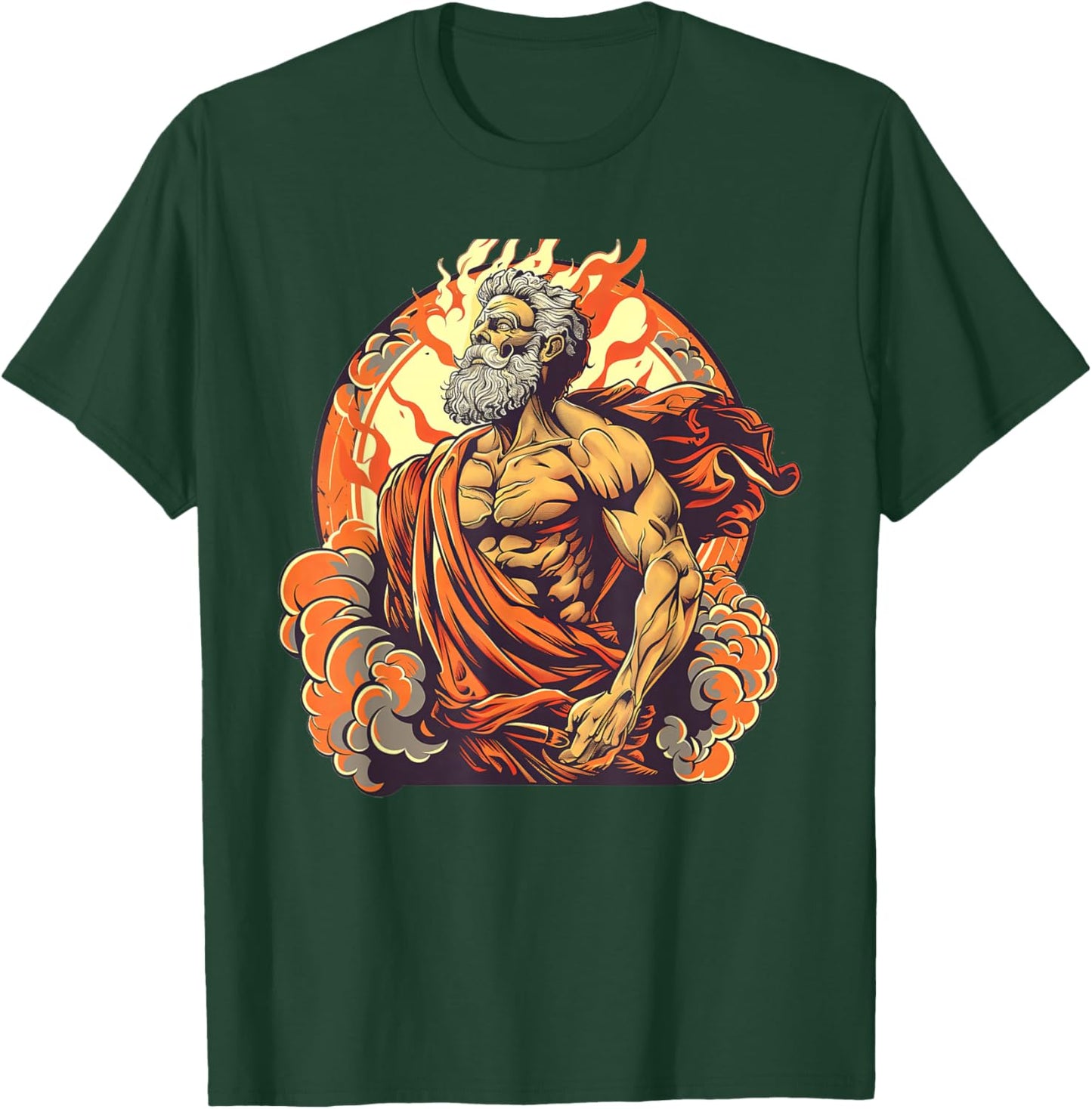 Hephaestus Design T-Shirt - T-Shirt | Forest