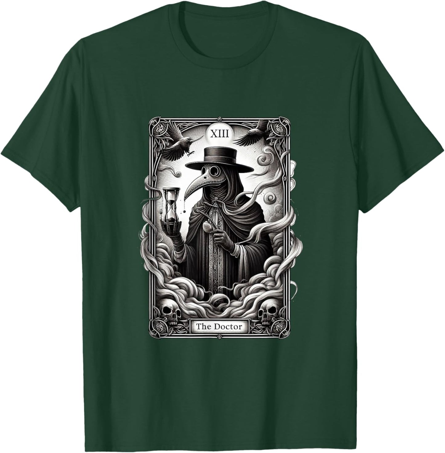 Steampunk Plague Doctor Gothic Style Peste Doctor T-Shirt - T-Shirt | Forest
