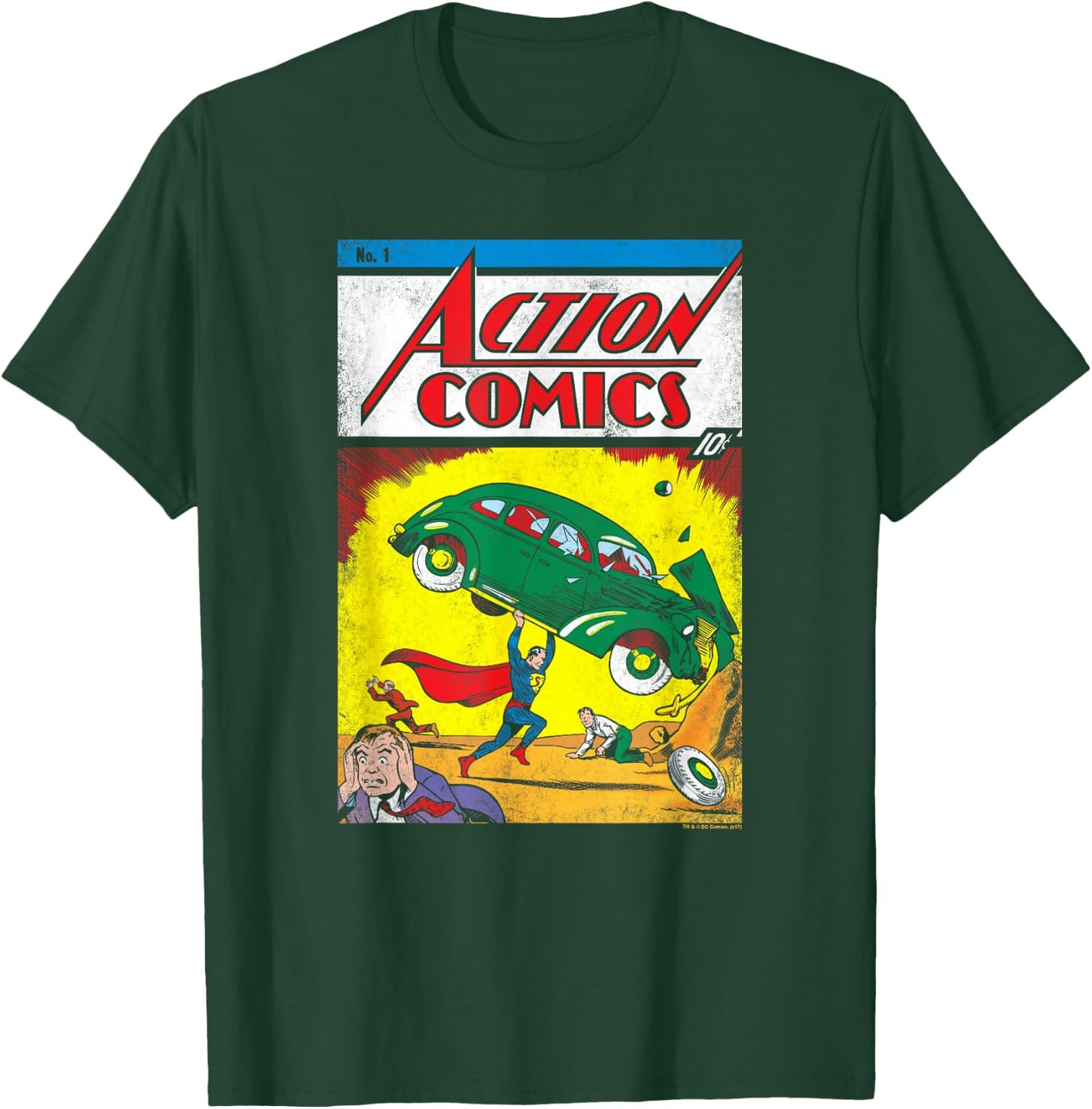 Superman Action No. 1 T-Shirt - T-Shirt | Forest