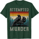 Attempted Murder Crows & Ravens Edgar Allen Poe Small T-Shirt - T-Shirt | Forest