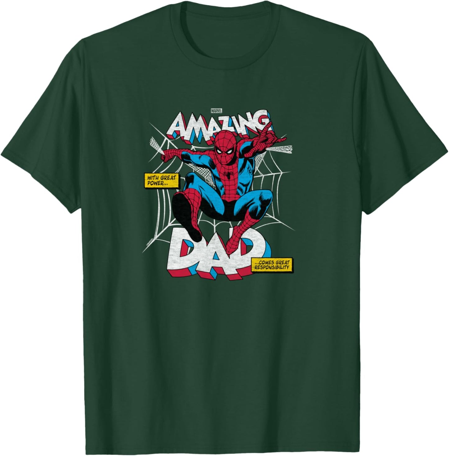 Spider-Man - Amazing Dad T-Shirt - T-Shirt | Forest
