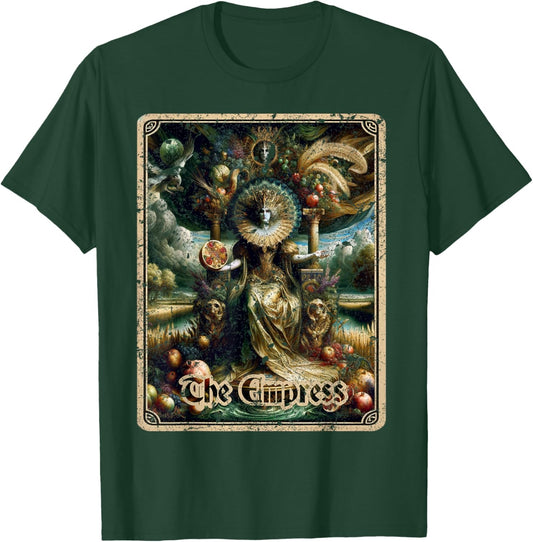 The Empress Tarot Card Goth T-Shirt - T-Shirt | Forest