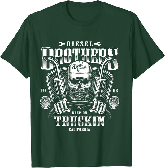 Diesel Brothers Keep On Truckin T-Shirt - T-Shirt | Forest
