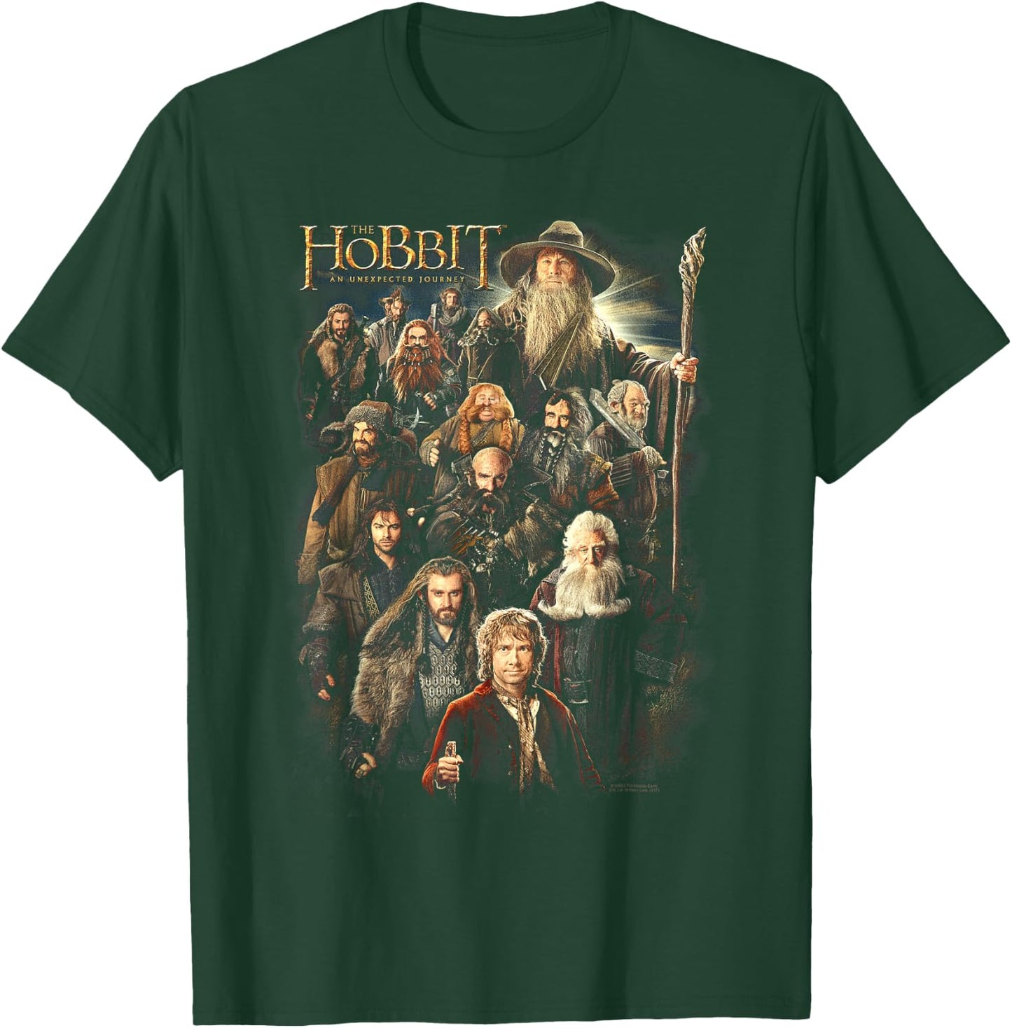 Hobbit Somber Company T-Shirt - T-Shirt | Forest