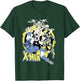 Marvel X-Men Retro Action Group Shot Logo T-Shirt - T-Shirt | Forest