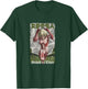 Attack on Titan Vintage Distressed The Female Titan Anime Langarmshirt T-Shirt - T-Shirt | Forest